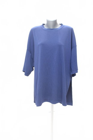 Damen -T-ShirtC&Aohne Aufdruck,farbeblau,größeXL