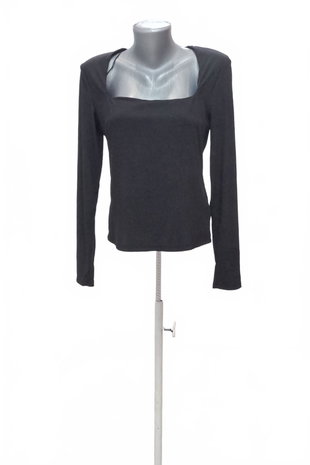 Damen -T-ShirtH&Mohne Aufdruck,farbeschwarz,größeXL
