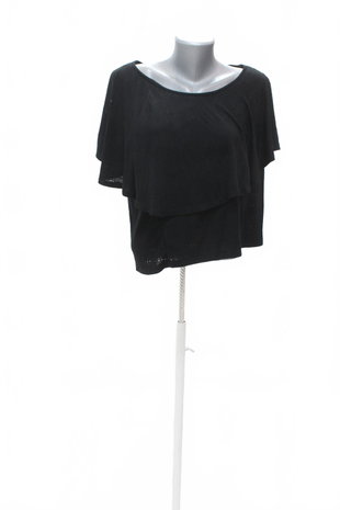 Damen -T-ShirtGenesisohne Aufdruck,farbeschwarz,größeL