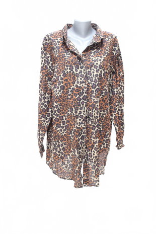 Damen bluse : Brand,Farbeanimal-print,größe: size
