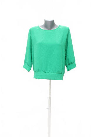 Damen -T-ShirtGenesisohne Aufdruck,farbegrün,größeM