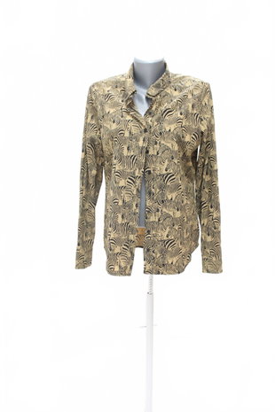 Damen bluse : Brand,Farbeanimal-print,größe: size