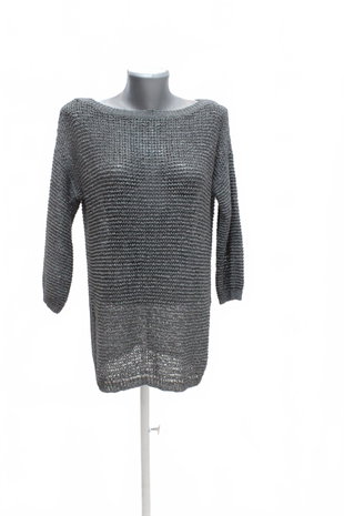 Damenpullover von Sisley, Farbe: grau, Größe: M