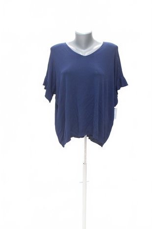 Damen -T-ShirtGenesisohne Aufdruck,farbeblau,größeL
