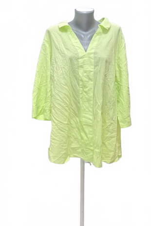 Damen -T-ShirtJaninaohne Aufdruck,farbegrün,größe4XL