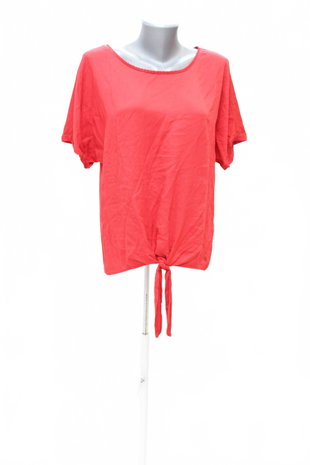 Damen -T-ShirtTom Tailorohne Aufdruck,farberot,größeM