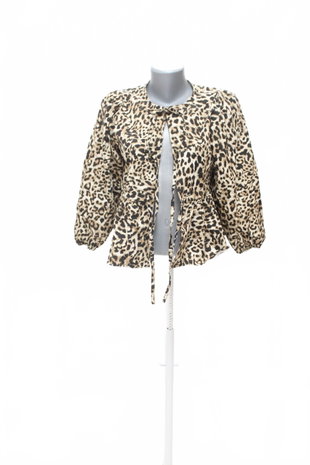 Damen bluse : Brand,Farbeanimal-print,größe: size