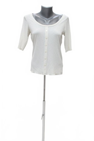 Damen -T-ShirtGenesisohne Aufdruck,farbeweiss,größeXS
