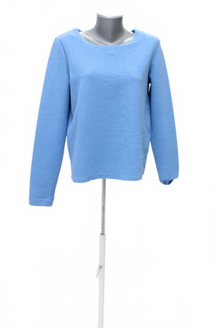 Damen -T-ShirtVilaohne Aufdruck,farbeblau,größeM