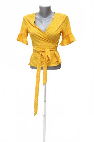 Damen bluse : Brand,Farbegelb,größe: size