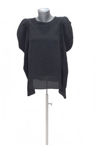 Damen -T-ShirtH&Mohne Aufdruck,farbeschwarz,größeM