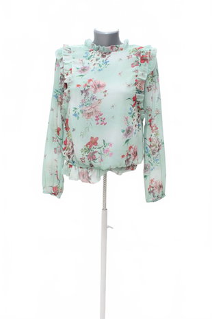 Damen bluse : Brand,Farbegeblümt,größe: size