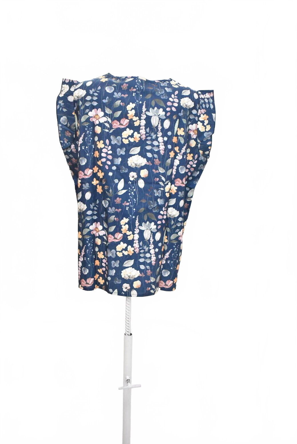 Damen -T-ShirtGenesisohne Aufdruck,farbegeblümt,größe2XL