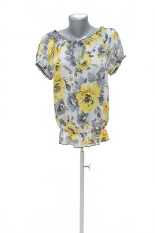 Damen bluse : Brand,Farbegeblümt,größe: size