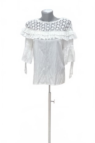 Damen bluse : Brand,Farbeweiss,größe: size