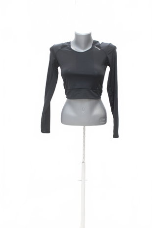 Damen -T-ShirtDomyosmit Aufdruck,farbeschwarz,größeS