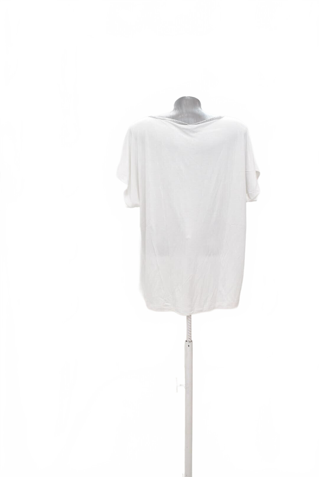 Damen -T-ShirtTchiboohne Aufdruck,farbeweiss,größe50