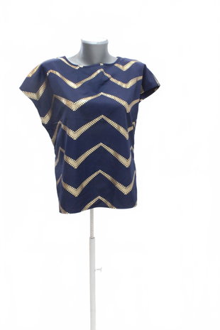 Damen -T-ShirtSheinohne Aufdruck,farbegemustert,größe38