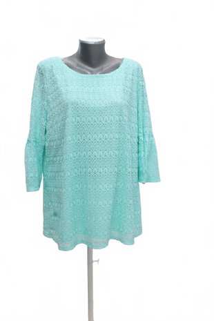 Damen -T-ShirtC&Aohne Aufdruck,farbetůrkis,größe48