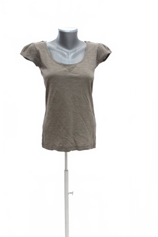 Damen -T-ShirtEspritohne Aufdruck,farbebraun,größeXS