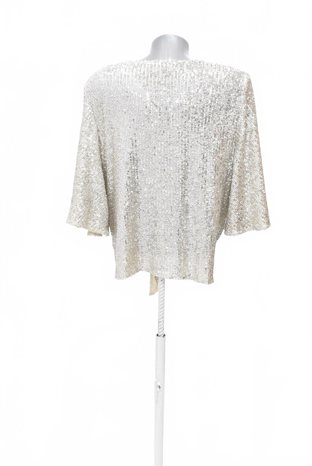 Damen -T-ShirtF&Fohne Aufdruck,farbesilber,größe46