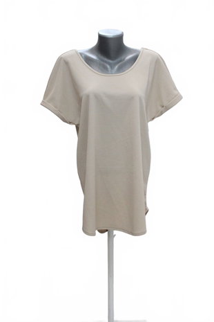 Damen -T-ShirtMohitoohne Aufdruck,farbebeige,größeS