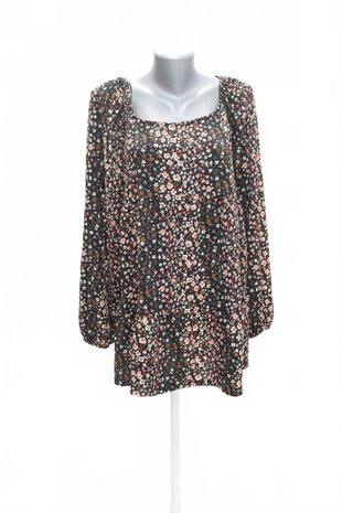Damen -T-ShirtGeorgeohne Aufdruck,farbegeblümt,größe46