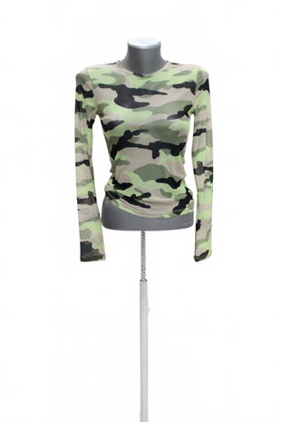 Damen -T-ShirtGenesisohne Aufdruck,farbegemustert,größeS