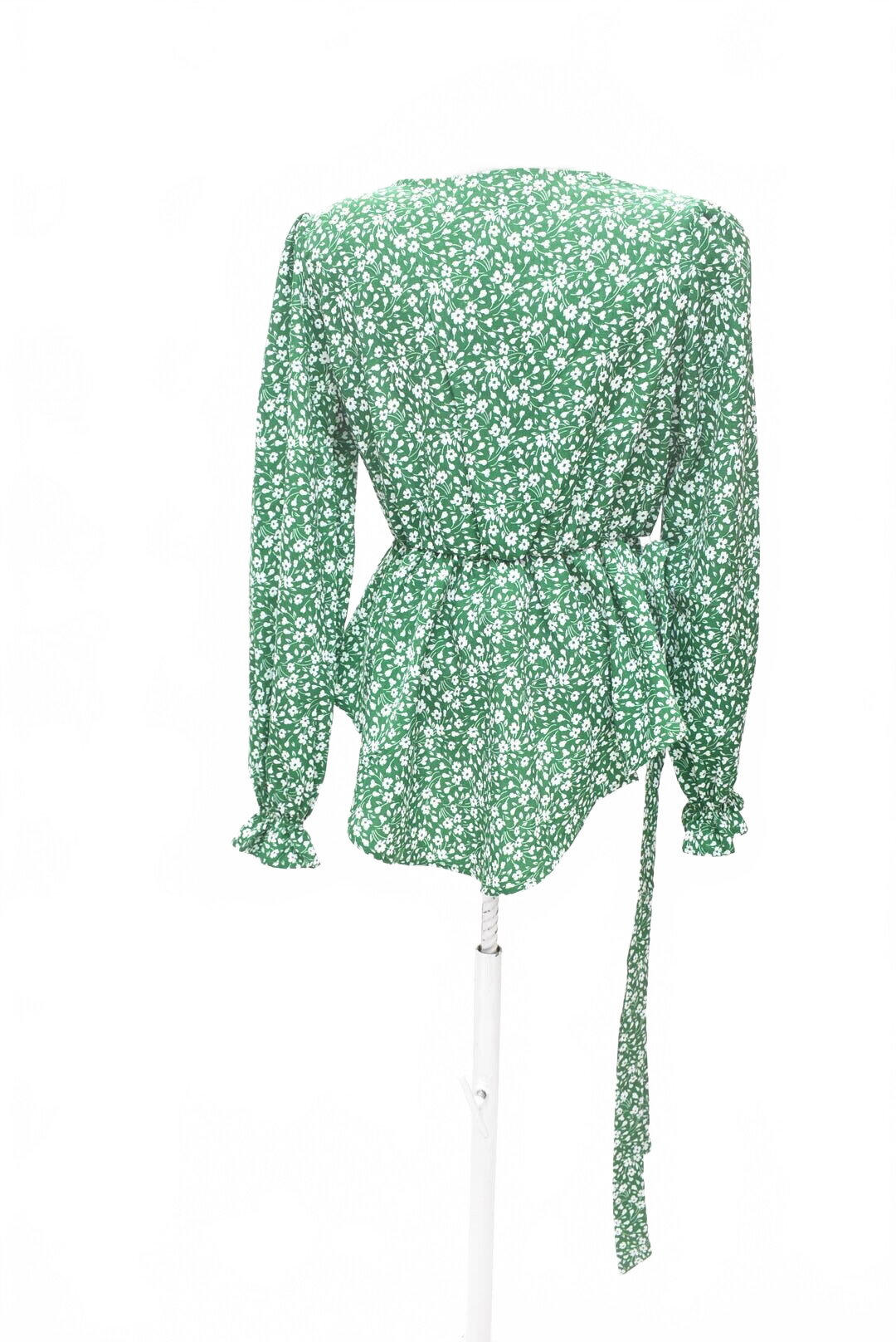 Damen -T-ShirtSheinohne Aufdruck,farbegeblümt,größeS