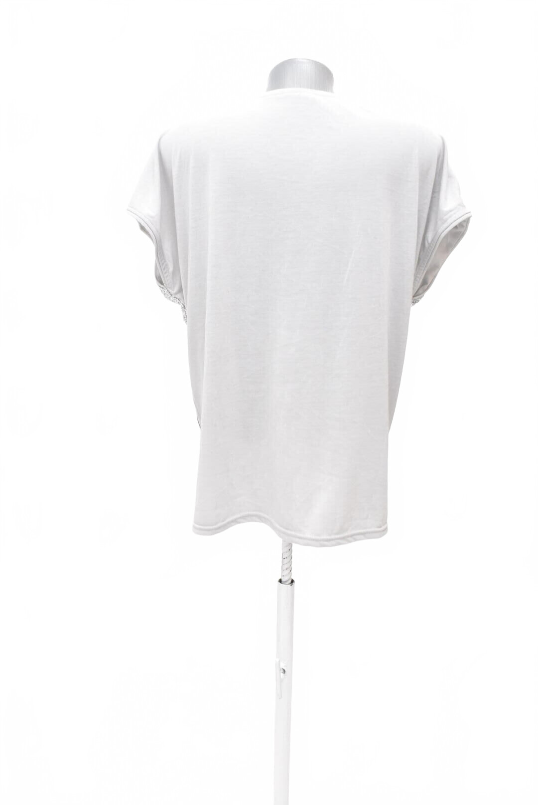 Damen -T-ShirtBelovedohne Aufdruck,farbesilber,größeXL