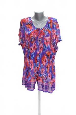Damen -T-ShirtGenesisohne Aufdruck,farbegeblümt,größe50