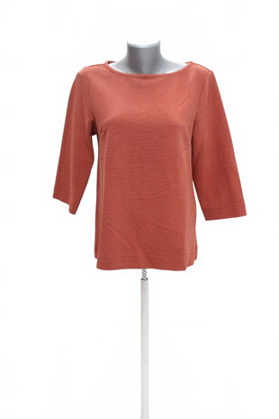 Damen -T-ShirtTchiboohne Aufdruck,farbeorange,größeS