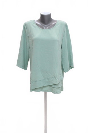 Damen -T-ShirtGenesisohne Aufdruck,farbegrün,größeXL