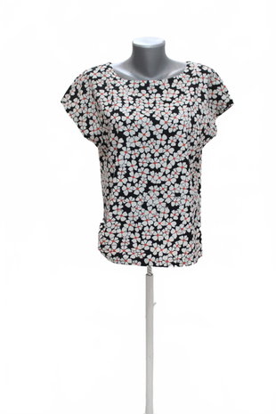 Damen -T-ShirtGenesisohne Aufdruck,farbegeblümt,größeM