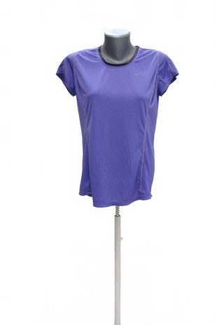 Damen -T-ShirtNikeohne Aufdruck,farbeblau,größeL