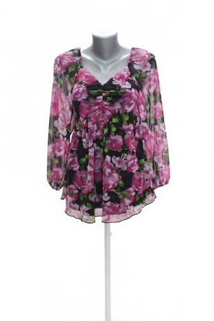 Damen bluse : Brand,Farbegeblümt,größe: size