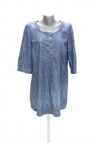 Damen -T-ShirtEspritohne Aufdruck,farbedenim,größe42