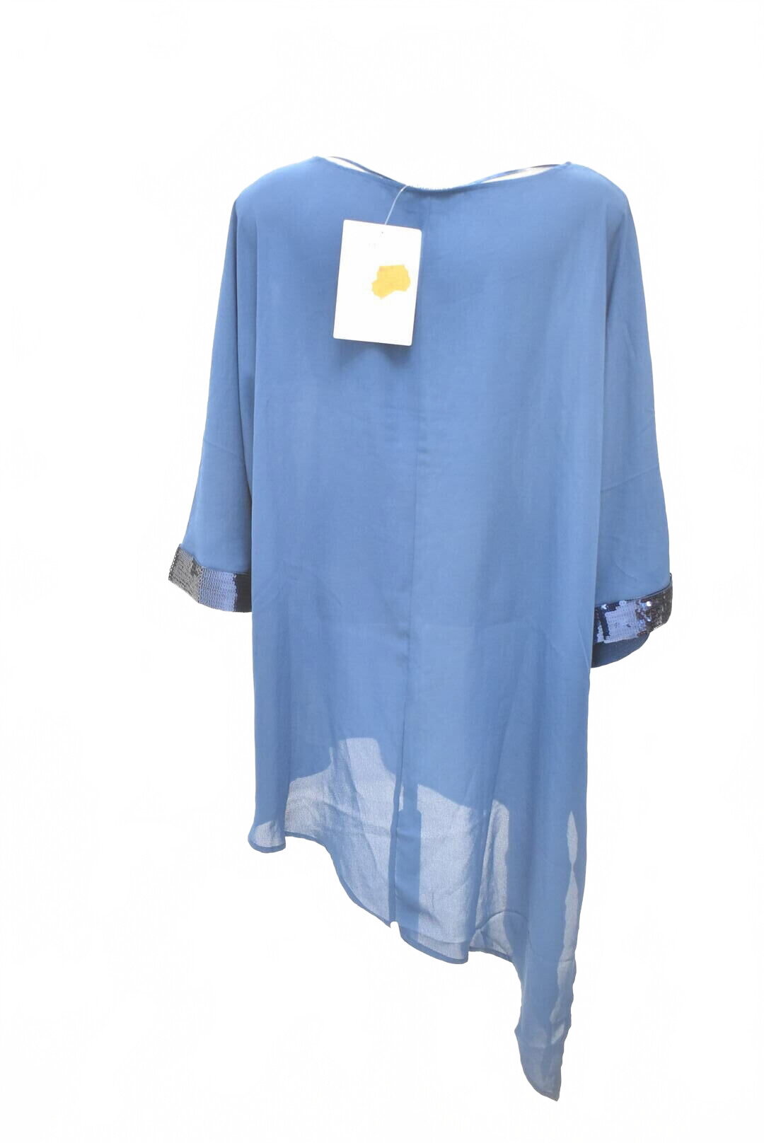 Damen -T-ShirtJaninaohne Aufdruck,farbeblau,größe48