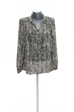 Damen bluse : Brand,Farbeanimal-print,größe: size