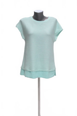 Damen -T-ShirtCandaohne Aufdruck,farbetůrkis,größeS