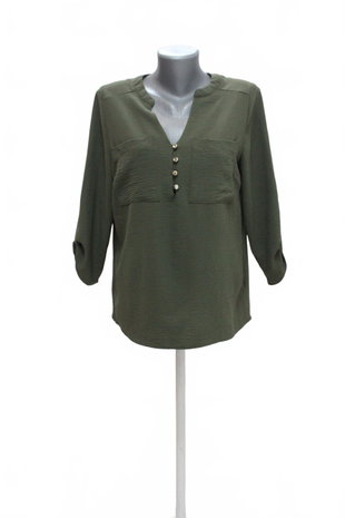Damen bluse : Brand,Farbekhaki,größe: size