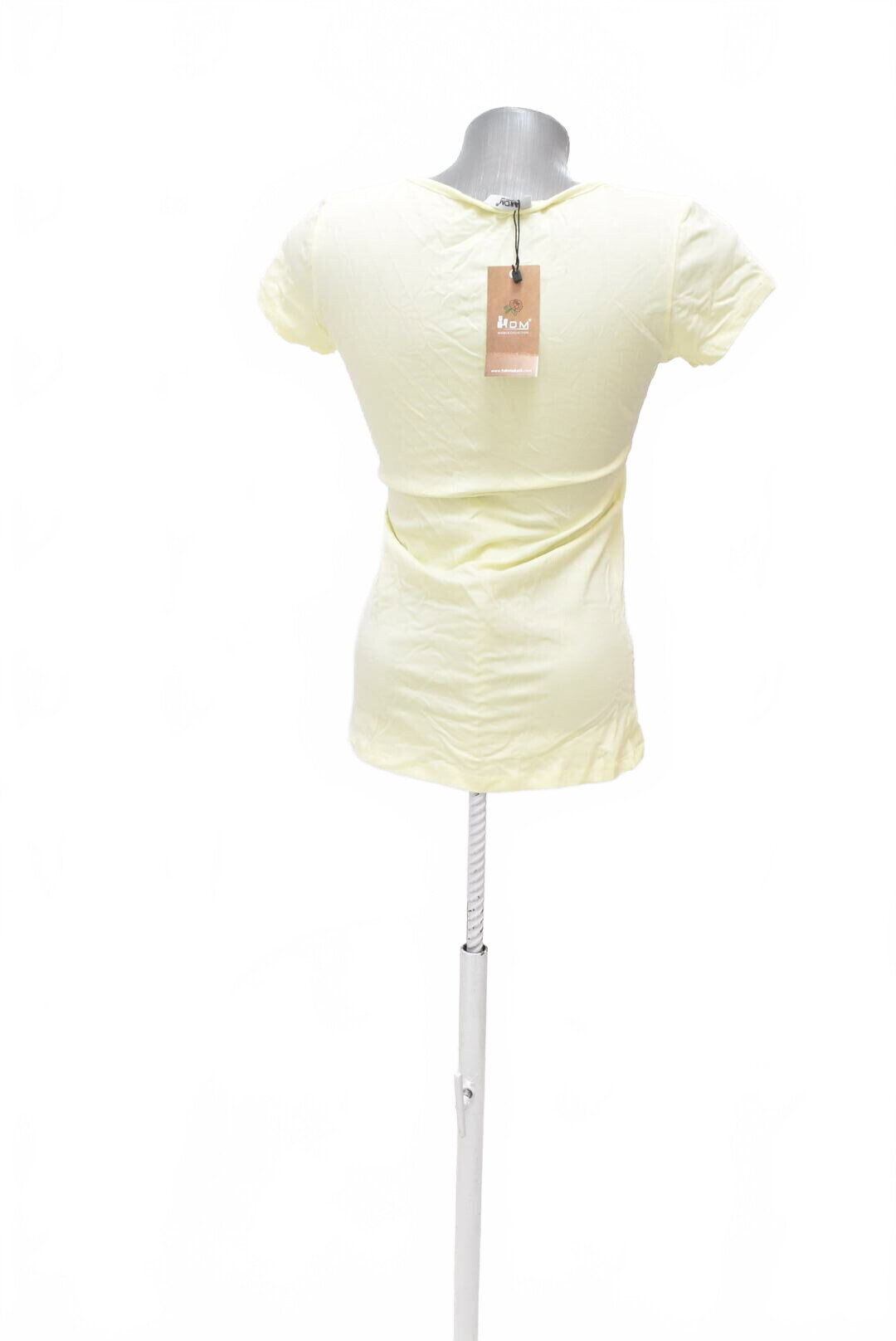Damen -T-ShirtGenesismit Aufdruck,farbegelb,größeXS