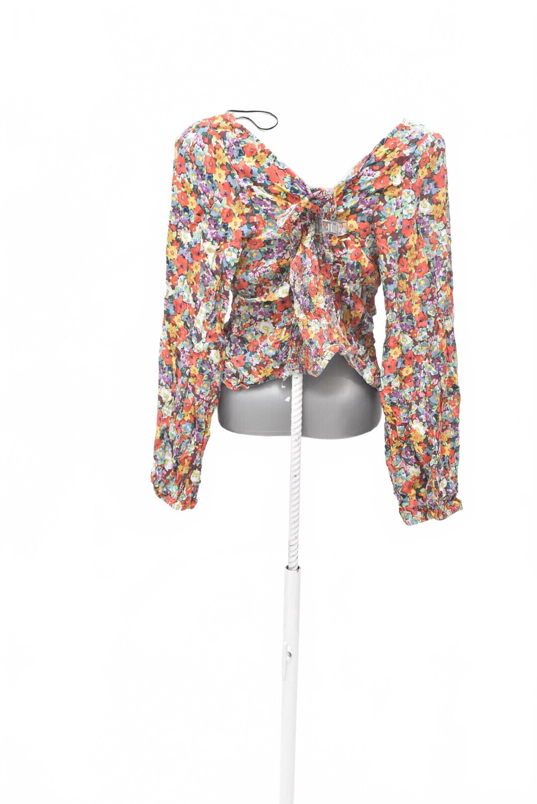 Damen -T-ShirtH&Mohne Aufdruck,farbegeblümt,größe2XL