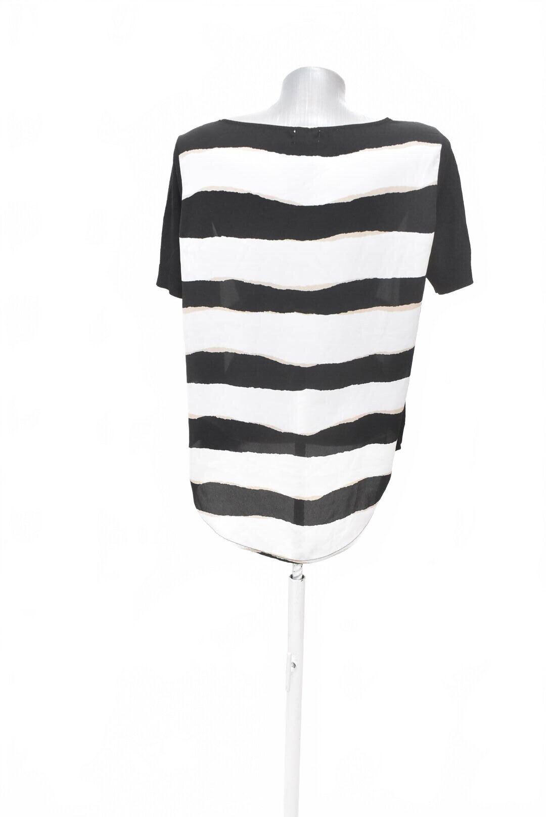 Damen -T-ShirtGenesisohne Aufdruck,farbegestreift,größeM
