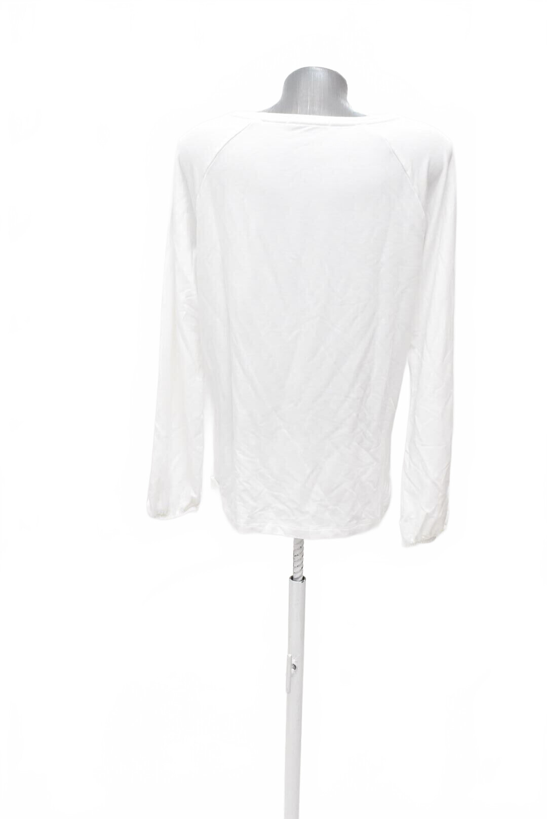 Damen -T-ShirtBoutiquemit Aufdruck,farbeweiss,größeL