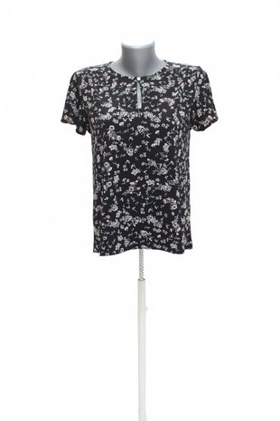 Damen -T-ShirtMohitoohne Aufdruck,farbegeblümt,größeS