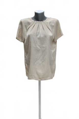 Damen -T-ShirtGenesisohne Aufdruck,farbebeige,größeM