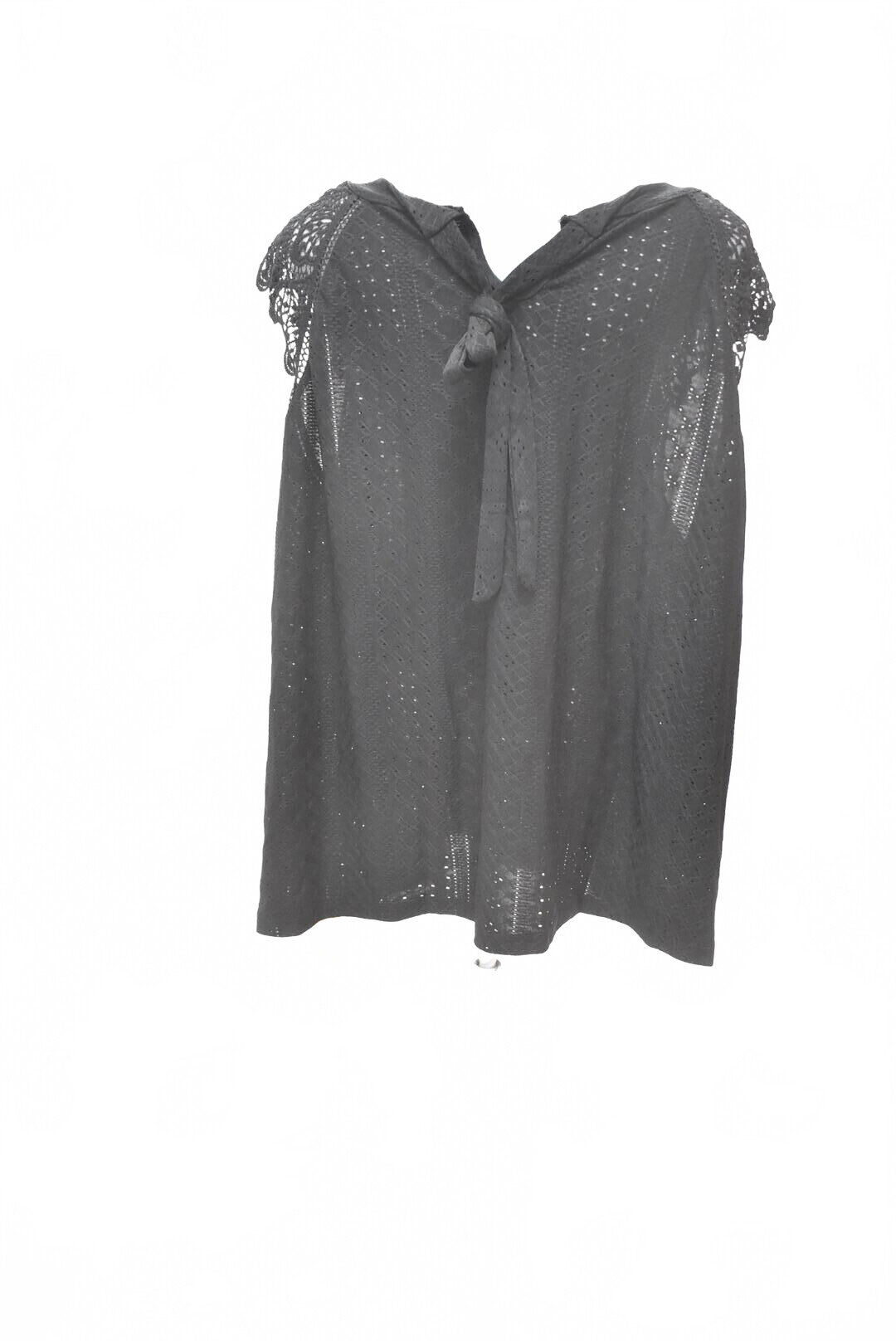 Damen -T-ShirtSheinohne Aufdruck,farbeschwarz,größe4XL