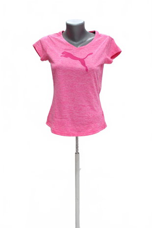 Damen -T-ShirtPumamit Aufdruck,farberute,größe38