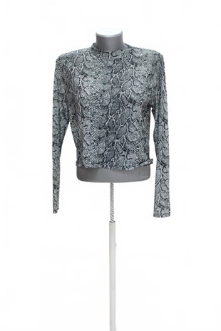 Damen -T-ShirtPrimarkohne Aufdruck,farbeanimal-print,größeL